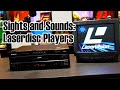 Sights and sounds laserdisc players