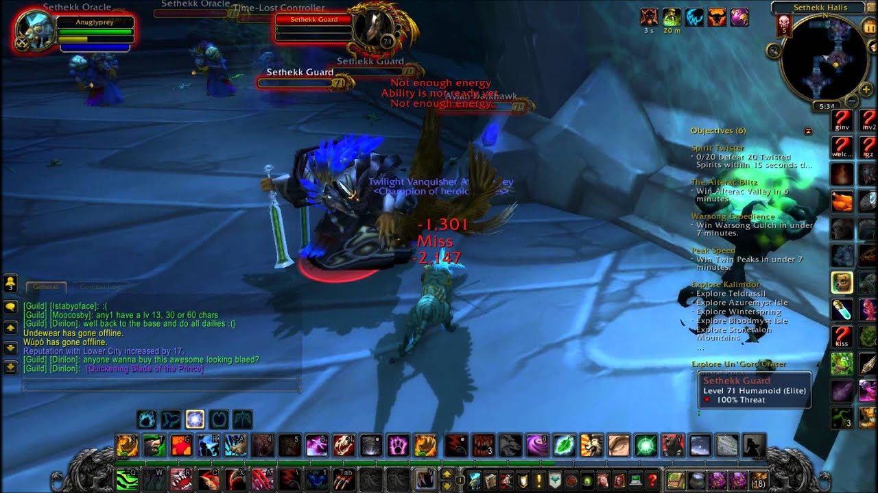 WoW How to get the god dam bird!! (raven lord) mount guide