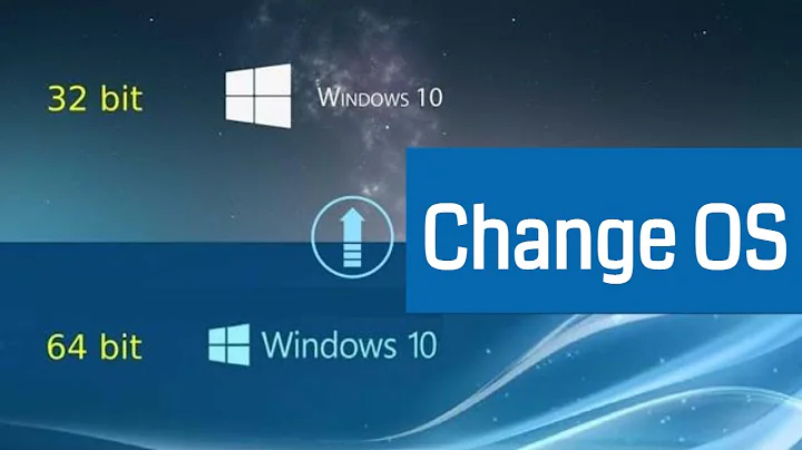 How to change / Downgrade Windows 10 64 bit to 32 bit | Boot / install Windows 10