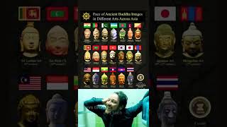 Faces Of Buddha From Different Countries
