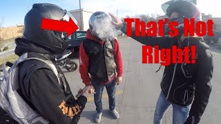 Your helmet is smoking! | Spamming People | Worst Rider Ever!