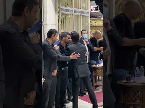 باس إيده شوف سعد الصغير عمل إيه مع مصطفى كامل فى عزا المطرب محمد عواد