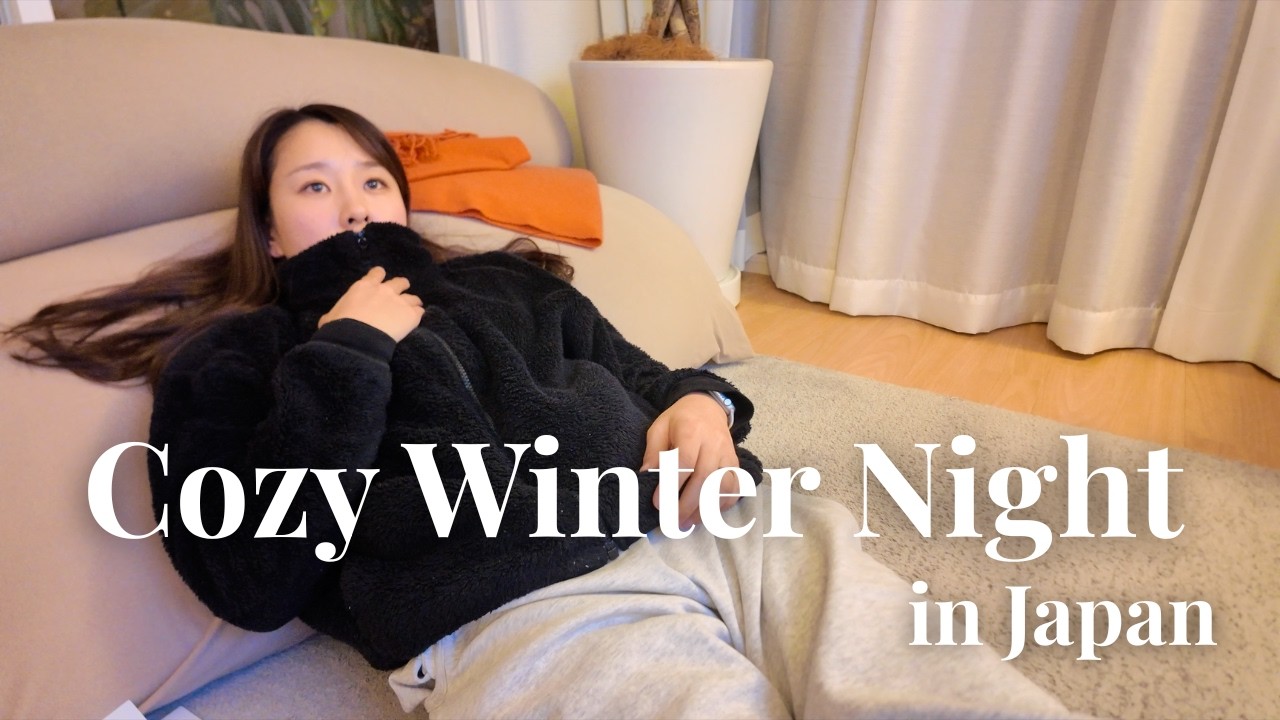 Cozy Winter Night in Japan🇯🇵 | Healthy Homemade Dinner & MUJI Haul