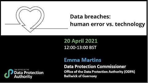 WEBINAR: Data breaches human error vs technology