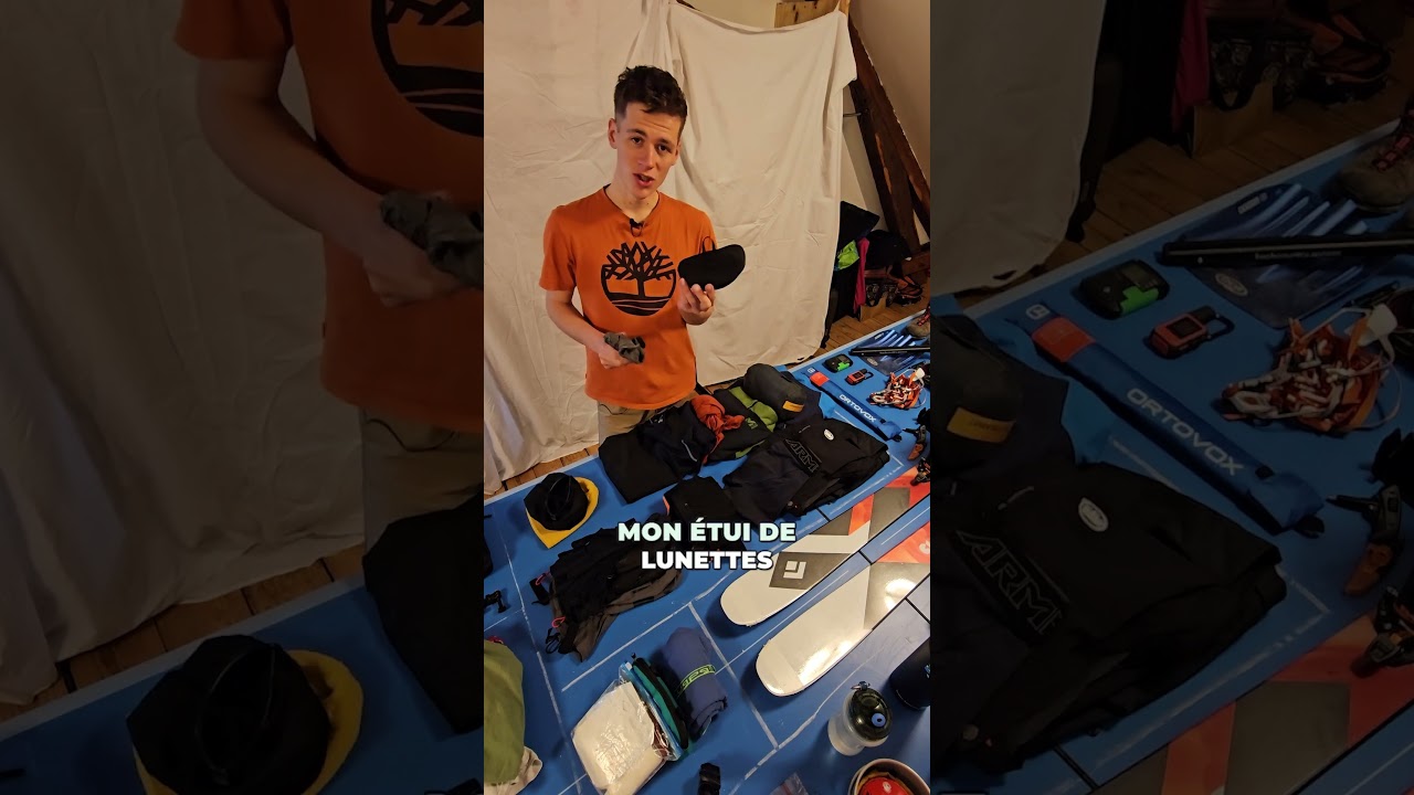 J'ai modifié le contenu de mon sac à dos ! ⛰️ P2 