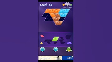Block triangle puzzle level 44
