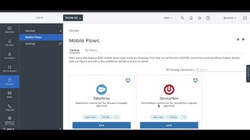 Integrating ServiceNow Mobile Flows with Workspace ONE
