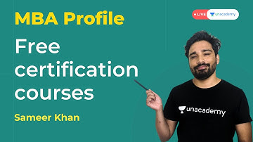 Top 10 free certificate courses online 2021 | Best MBA profile building courses | Unacademy CATalyst