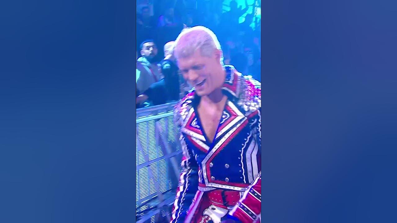 London welcomes Cody! #MITB London welcomes Cody! #MITB