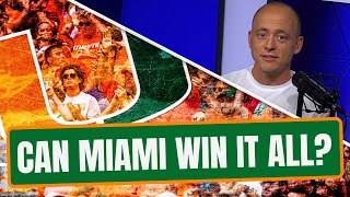 Josh Pate Responds To Miami National Title Prediction (Late Kick Cut)