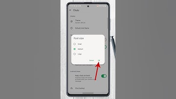 WhatsApp Ka Font Size Kaise Change Kare | How To Change Font Size On WhatsApp #shorts #whatsapp