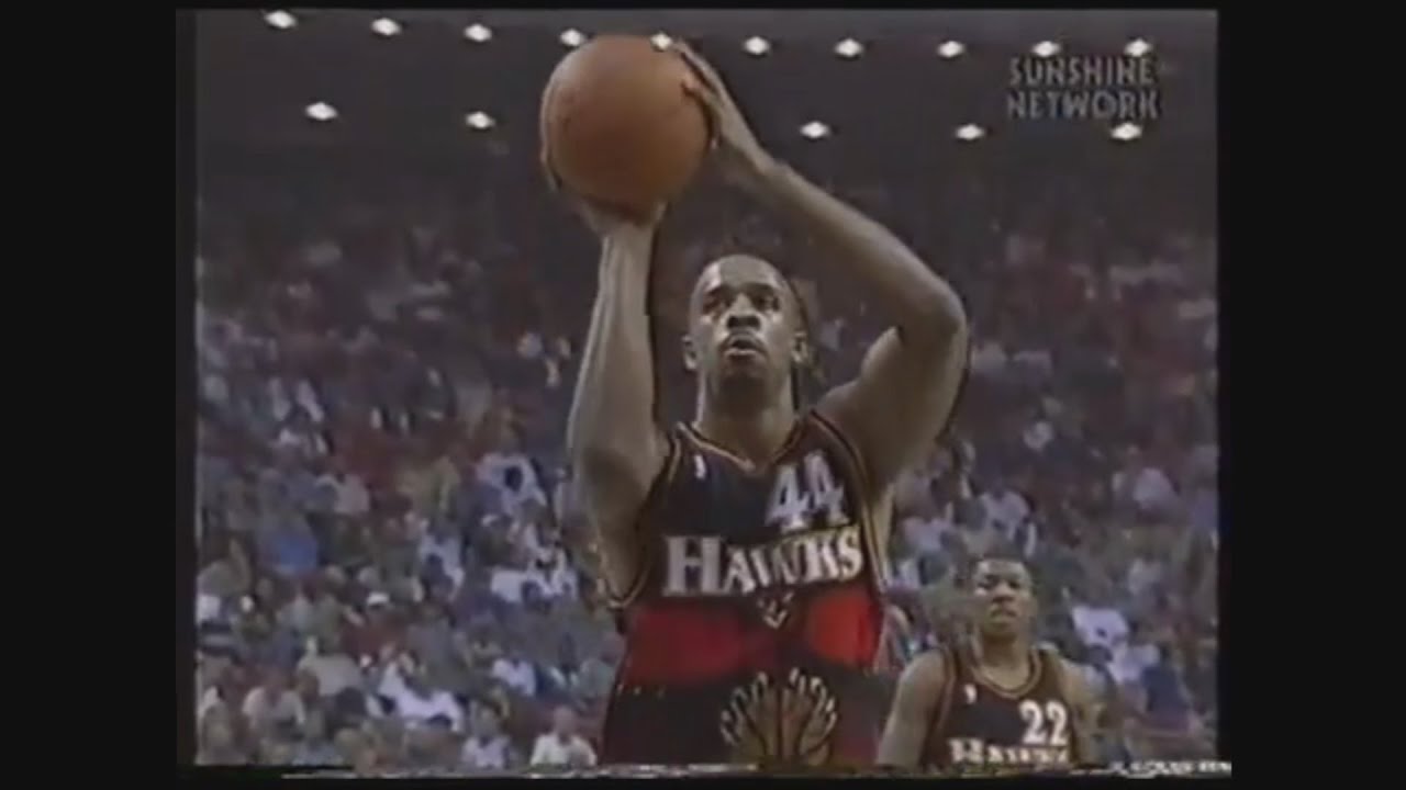 Alan Henderson 20 Points @ Magic, 1997-98. Season Opener.