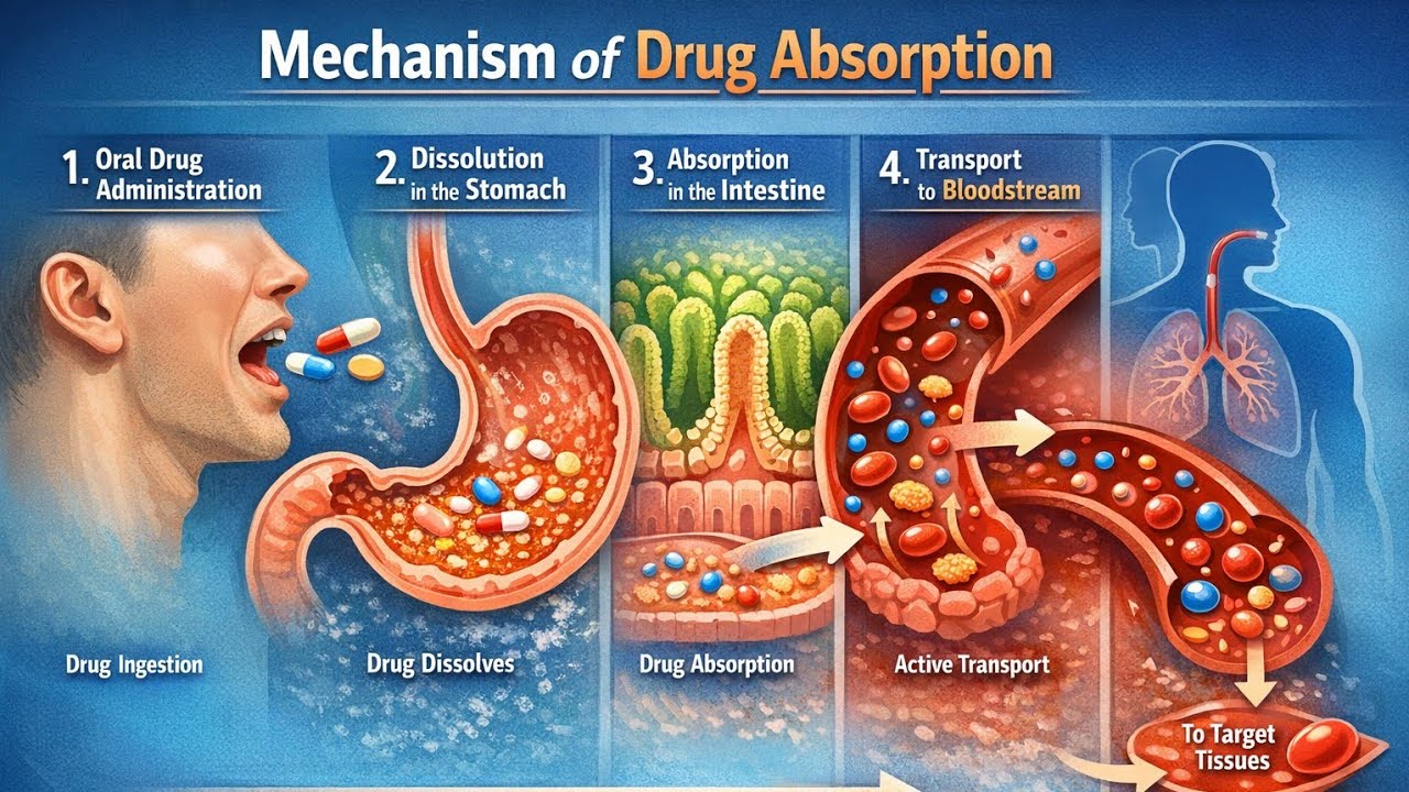 Chapter 1/Lec2/Mechanism of Drug absorption 