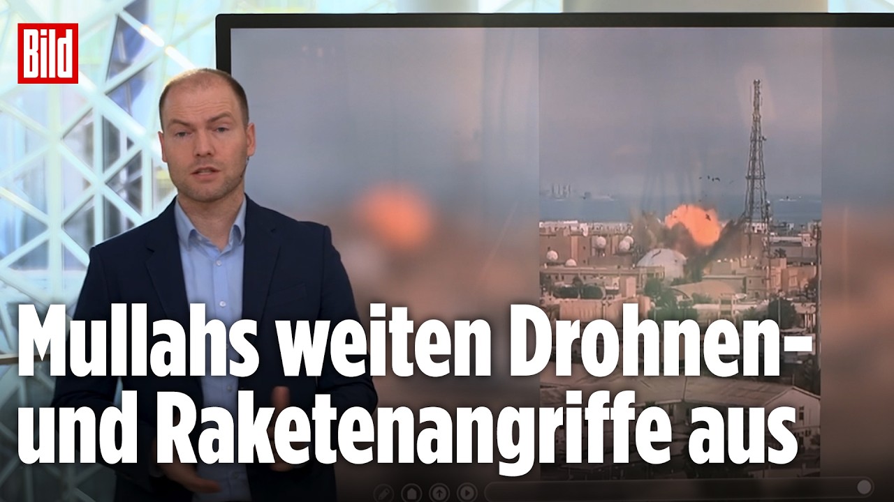 Hauptquartier der 5. US-Flotte schwer getroffen | BILD-Lagezentrum SPEZIAL