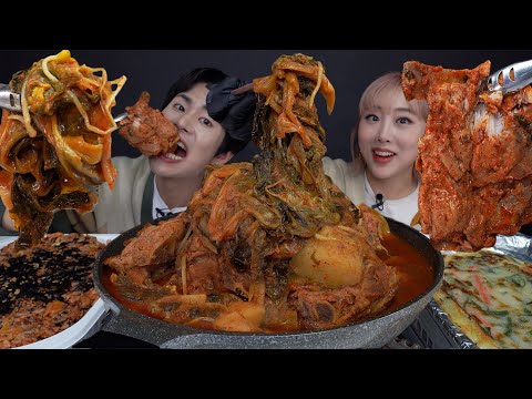 🥘 볶음밥을 먹지않으면 감자탕을 먹은게 아니다 pork <strong>back</strong>-bone stew eating <strong>show</strong>!