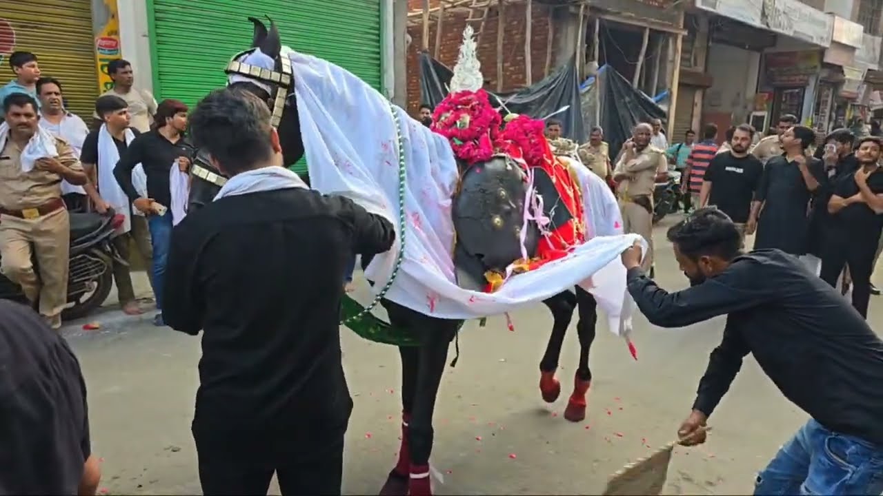 8 Muharram Juloos Muzaffarnagar | Juloos E  Muharram 2024  #muharram2024 #aarfichannel110