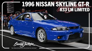 SOLD! 1996 Nissan Skyline GT-R R33 LM Limited - BARRETT-JACKSON 2024 PALM BEACH