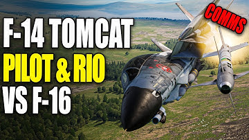 DCS World F-14 TOMCAT PVP using Sidewinder RIO and PILOT (4K RTX4090)