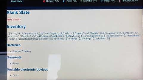 Alexa project diary (Blank slate) - Inventory discovery (Part 5)