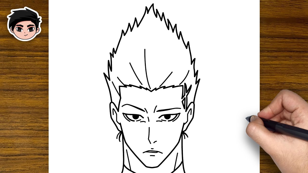 Como Desenhar BAROU SHOEI (Blue Lock)