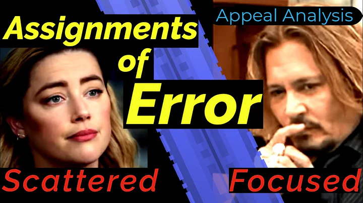 Assignments of Error for Depp v. Heard - Appeal At...