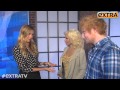 ExtraTV: Christina Aguilera on working with Ed Sheeran on The Voice