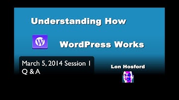 Wordpress Session 1 Q&A