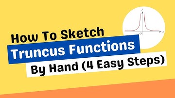 How to Sketch the Graph of Truncus Functions By Hand (4 Easy Steps)