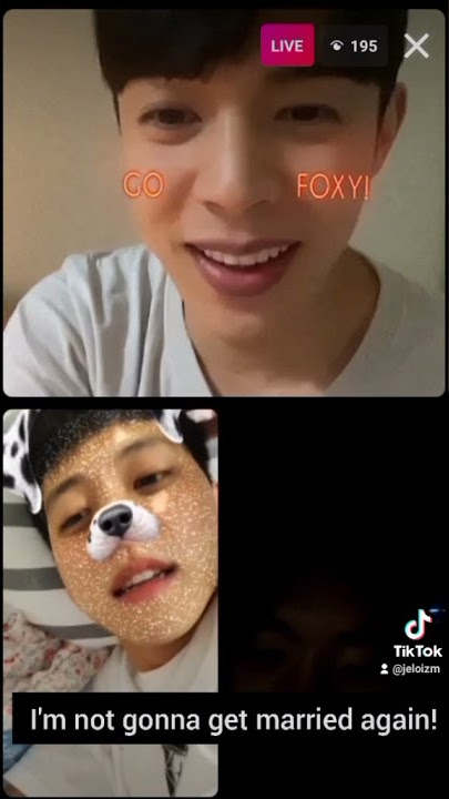 A fan asked Ukiss' Dongho to marry her on Instagram Live #Shorts #Ukiss #Dongho #Xander