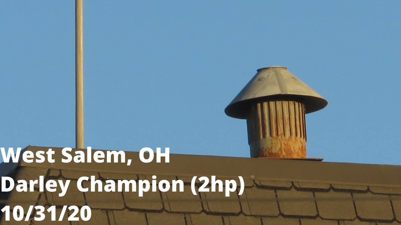 West Salem, OH - Darley Champion (2hp) - Trick-Or-Treat Siren Blast - 10/31/20