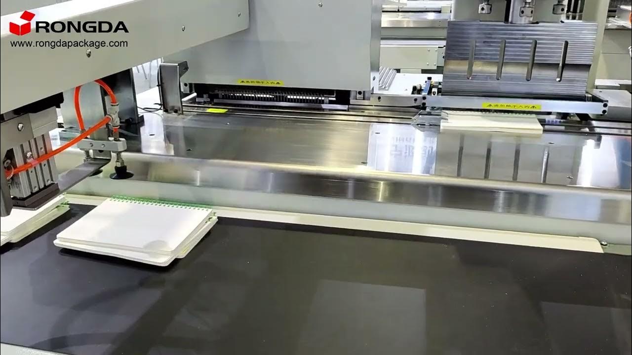 SRB300 Soft Ring Binder Machine YouTube