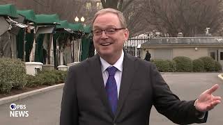 WATCH: Economic adviser Hassett on whether Trump will impose tariffs on Iran's trade partners