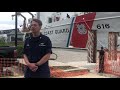 Coast Guard Cutter Diligence leaves Wilmington