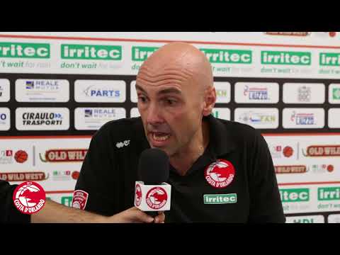 Interviste allenatori post Irritec Costa d'Orlando vs Citysightseeing Palestrina 73-87