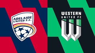 2023-2024 Isuzu Ute A-League - Round 22 - Adelaide United v Western United