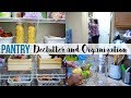 PANTRY DECLUTTER AND ORGANIZATION // PANTRY ORGANIZATION ON A BUDGET // DOLLAR TREE AND IKEA