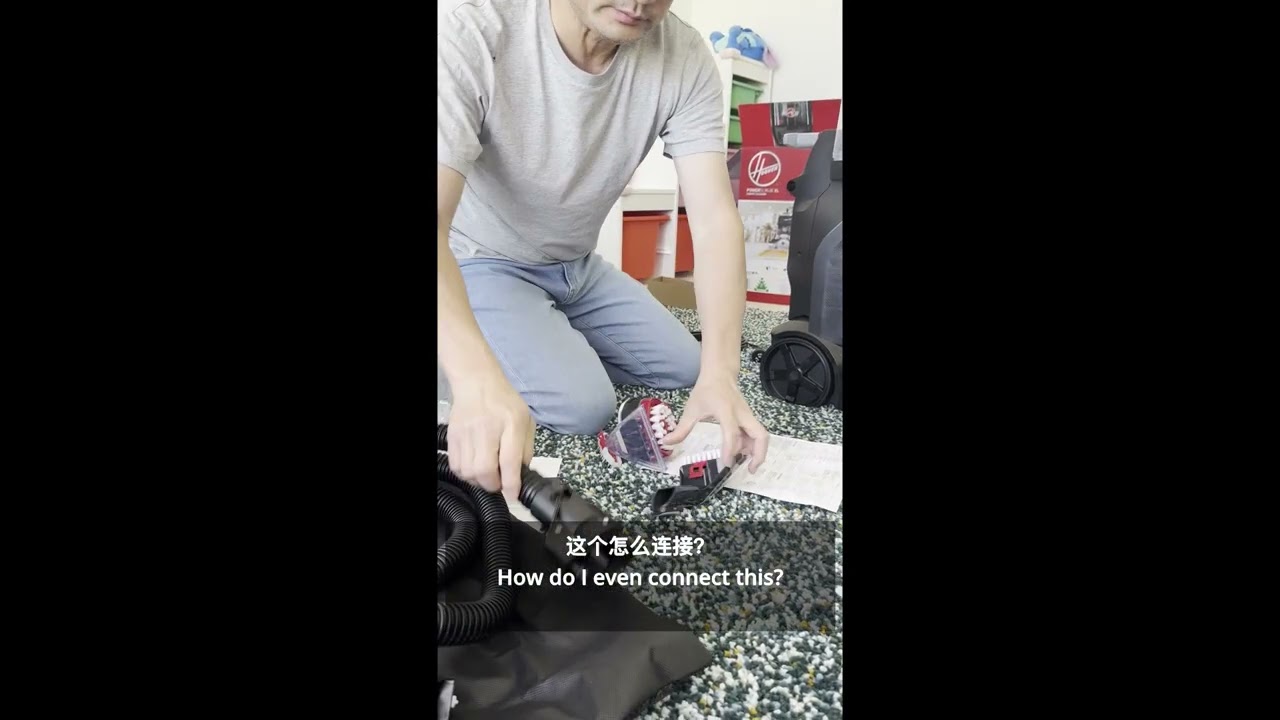 How to use Hoover Power Scrub XL Carpet Washer