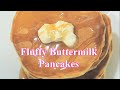 Fluffy Buttermilk Pancakes From Scratch!!