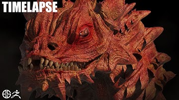 zbrush dragon sculpt/zbrush dragon timelapse/zbrush creature sculpting tutorial/zbrush creature 3