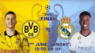 Real Madrid vs Borussia Dortmund 2024 - whatsapp status - Champion league final