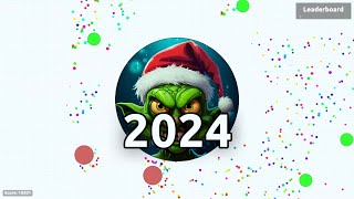 Happy New Year 2024 (Agar.io Gameplay)