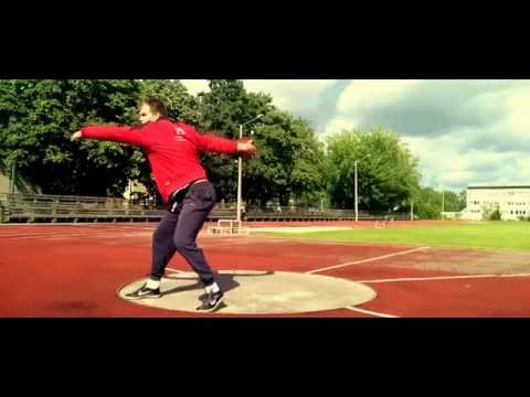 Discus throw training 29.08.2015
