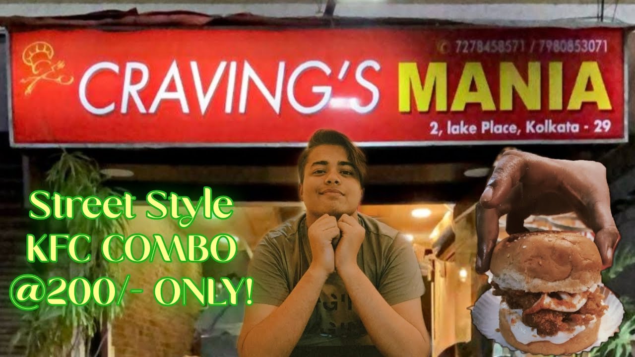 CRAVING'S MANIA Lake Mall || Street Style KFC Fried Chicken 🔥|| 