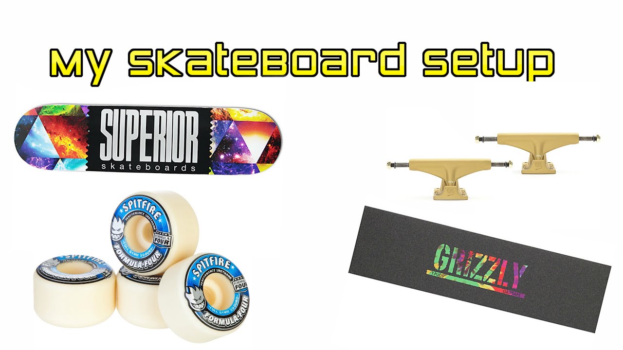 My SkateBoard Setup - YouTube