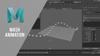 Tips and Tricks - Animation by CURVE with MASH / Maya - #0009