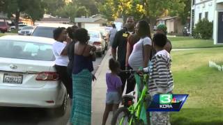 Family ID woman killed in shooting; 2 men still on loose