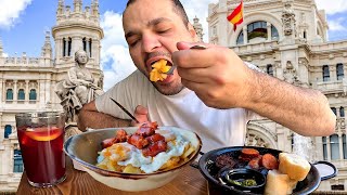 MADRIDUL ARATA PREA BINE si MANCAREA ALUNECA: LA TAPAS, EMPANADAS, CHORIZO si CHURROS! (SPANIA)