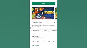 Dynamons World install🤩🤯with play stor #short#tack