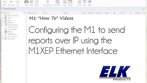 IP Reporting with the M1XEP