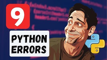 Top 9 Python Errors and How to Solve Them Easily [ CODE WITH JOSH ]